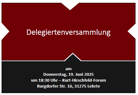Broschüre zur Delegiertenversammlung am 19. Juni